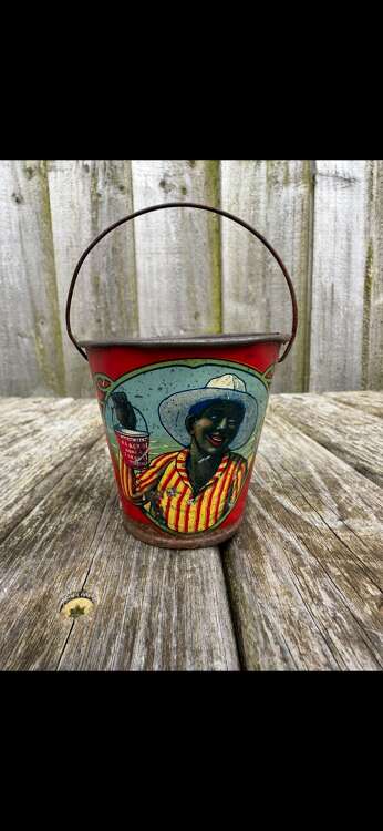 Very rare black boy caramels toffee bucket - Image 2