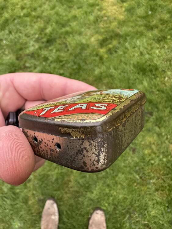 Superb rare davys tea sample tin - Image 2