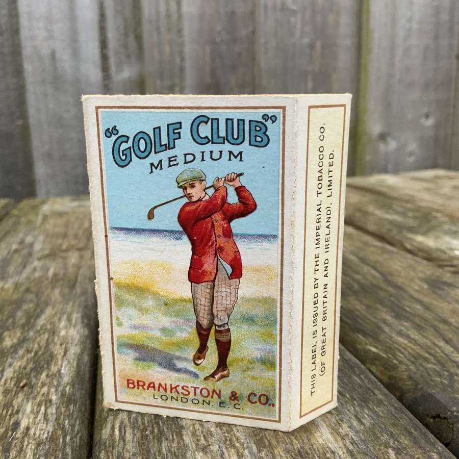 Stunning Golf club cigarette packet by brankston co