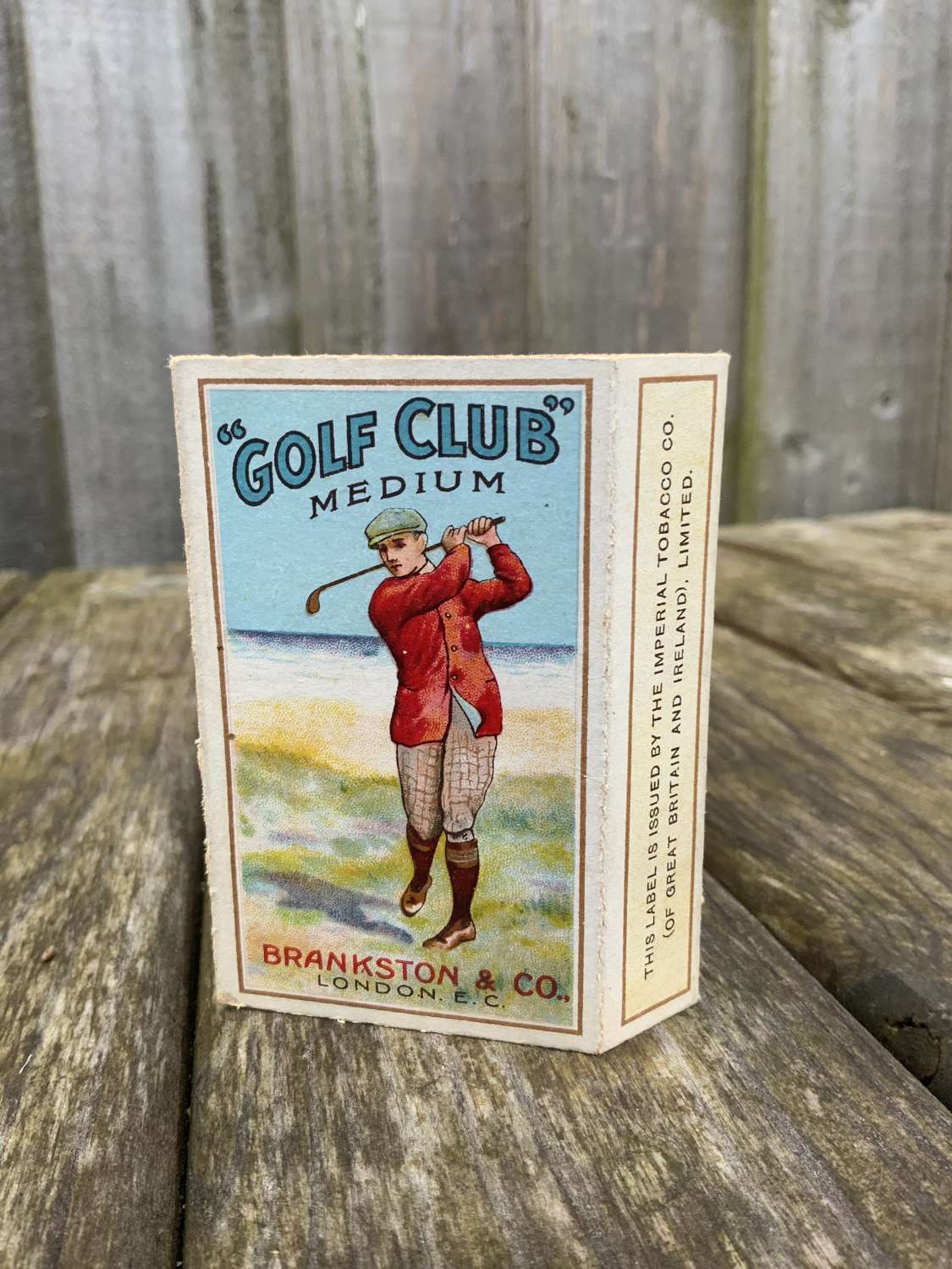 Stunning Golf club cigarette packet by brankston co