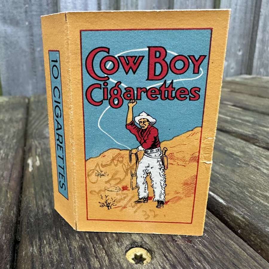 Rare cowboy cigarette packet