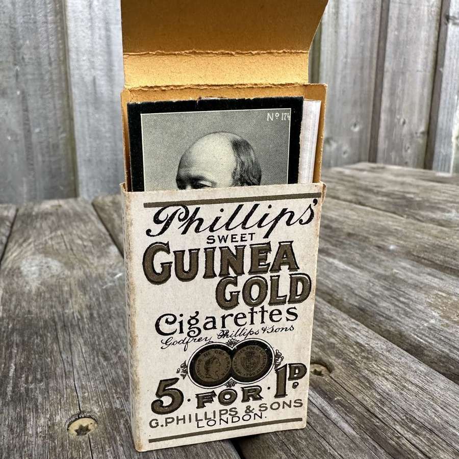 Lovely live phillips Guinea gold cigarette packet