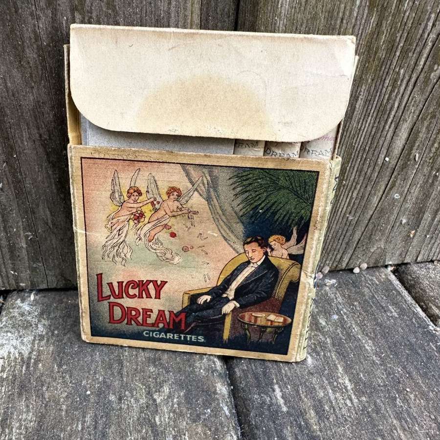 Rare lucky dream advertising cigarette packet