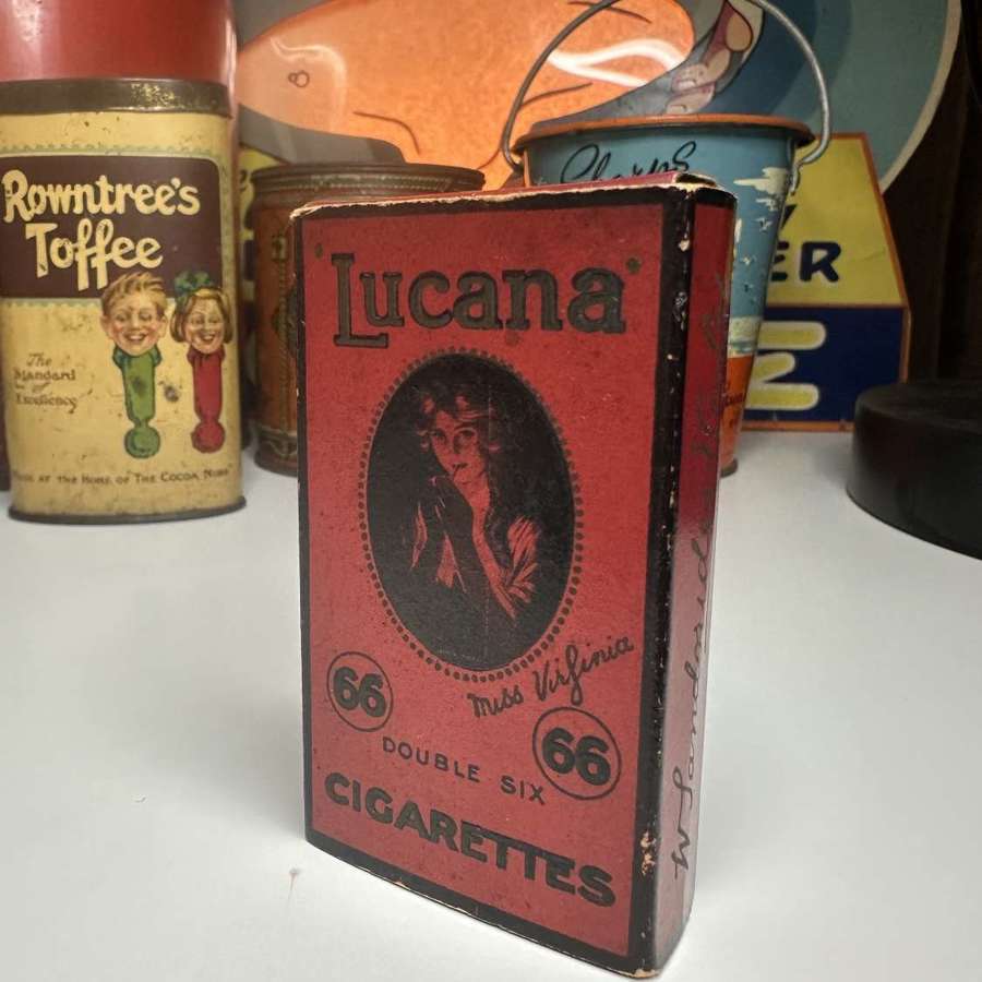 Rare Lucana cigarette packet live