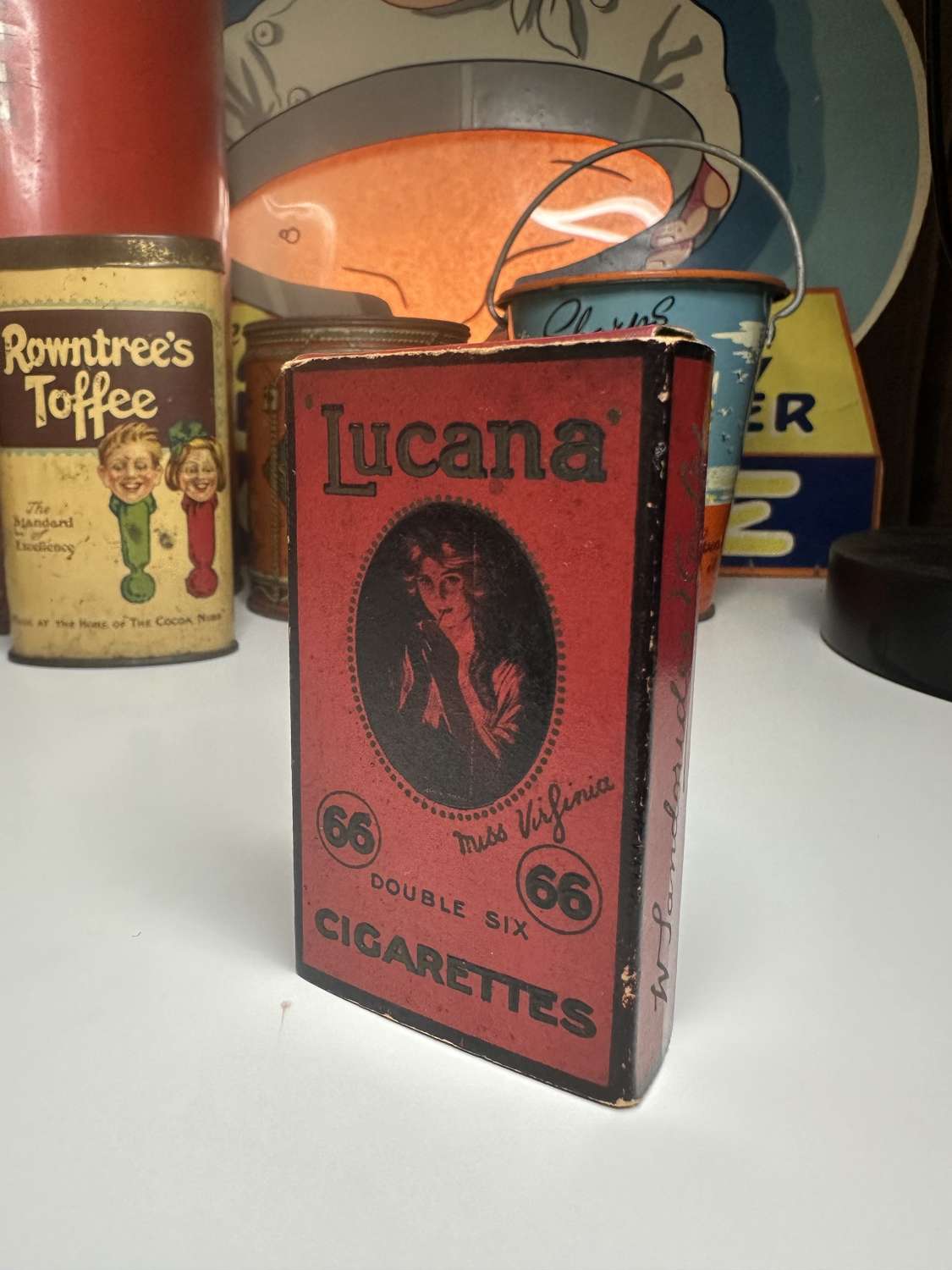 Rare Lucana cigarette packet live