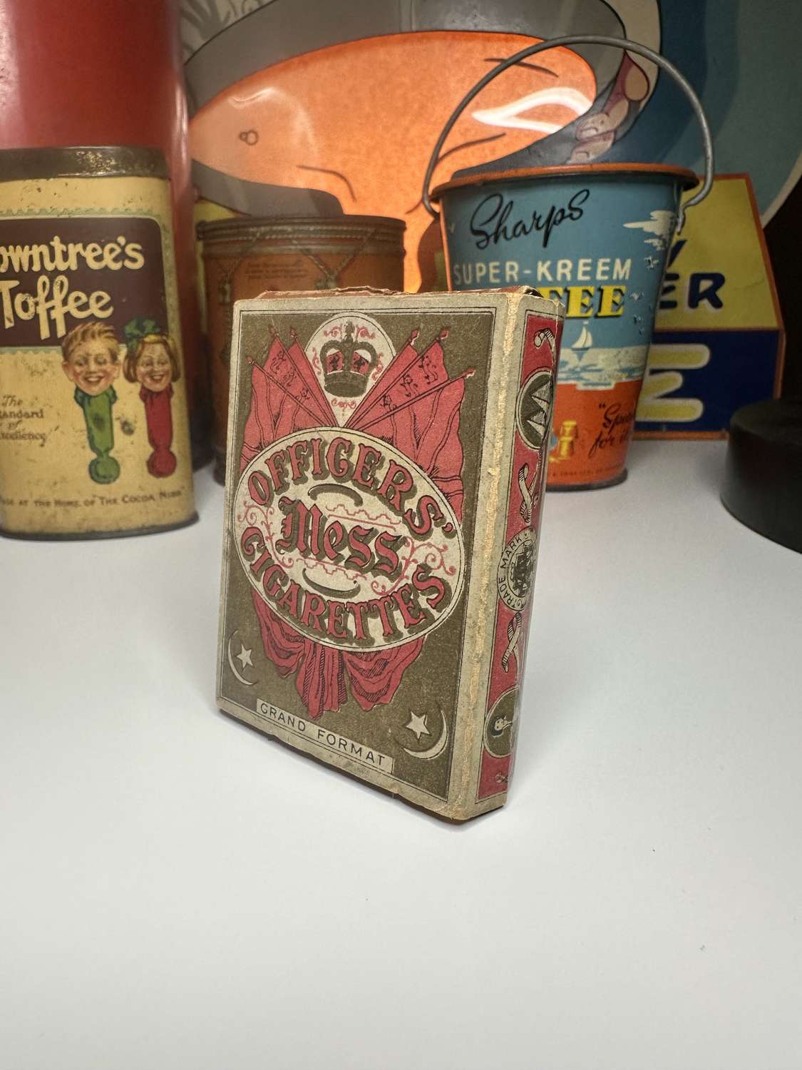 Rare officers mess cigarette packet