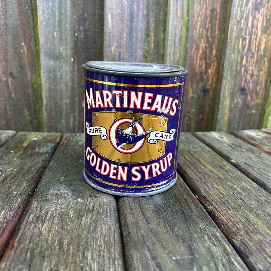 Unusual golden syrup tin
