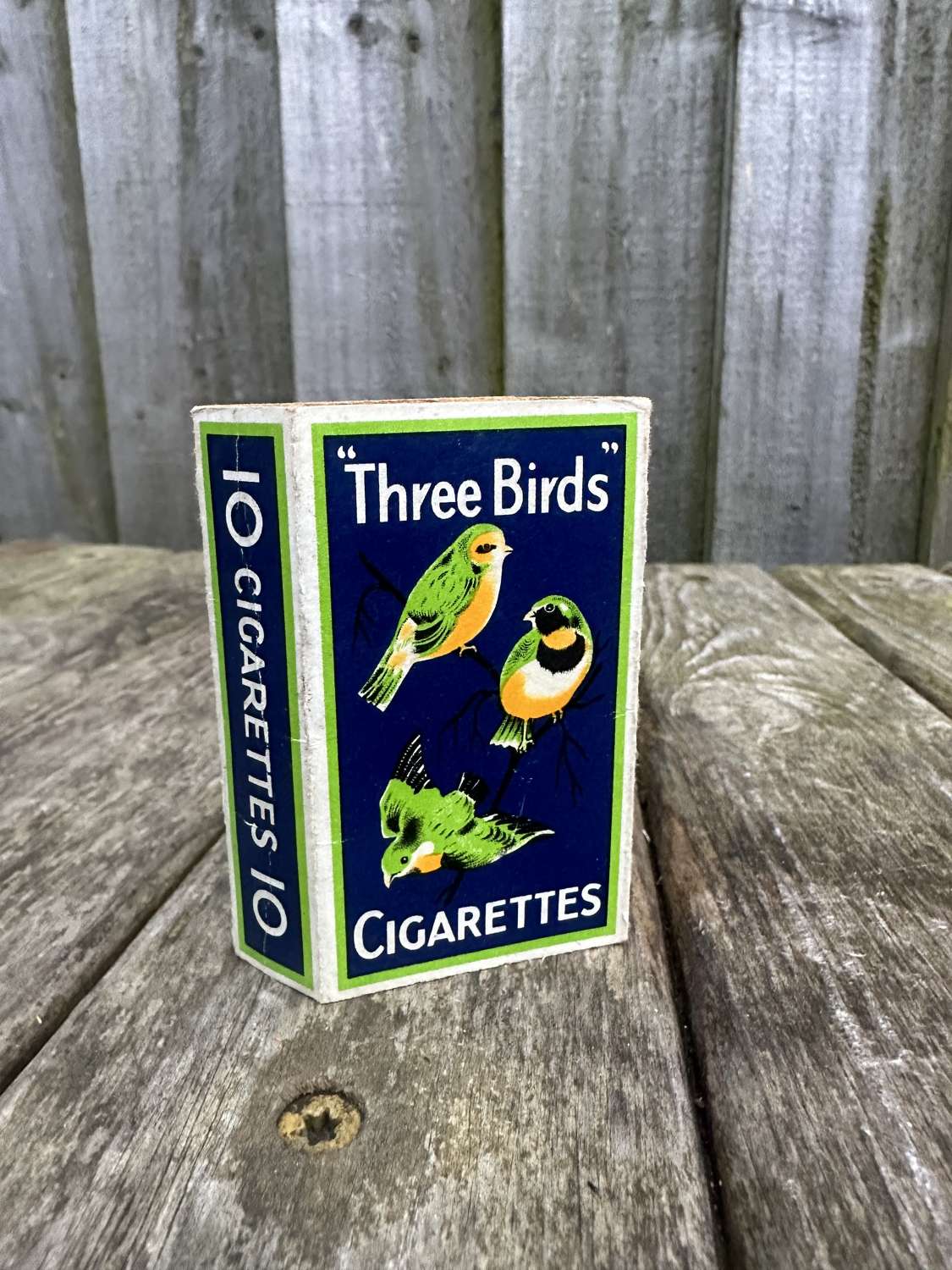 Three birds cigarette 10 pack gallaher ltd