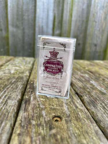 1902 coronation cigarette packet live