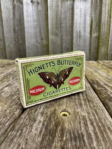 Rare hignetts cigarette packet