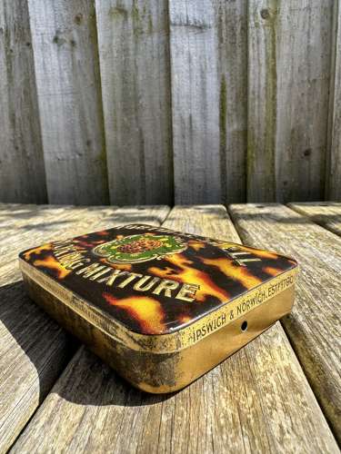 Tortoiseshell smoking mixture tin