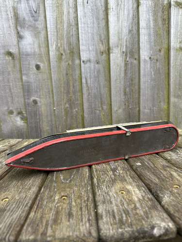 Rare William Crawfords biscuits oceanic linear ship tin