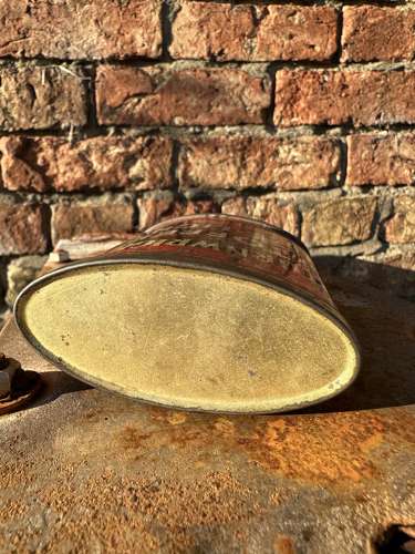 Lovely Oval turnwrights toffee tin
