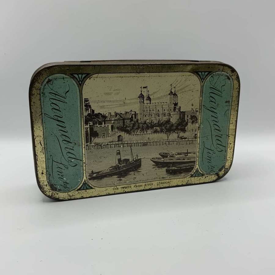 Maynards old London toffee tin