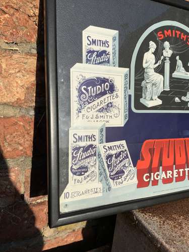 Lovely early smiths cigarettes paper advert