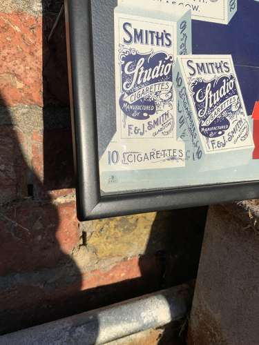 Lovely early smiths cigarettes paper advert