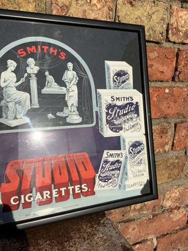 Lovely early smiths cigarettes paper advert