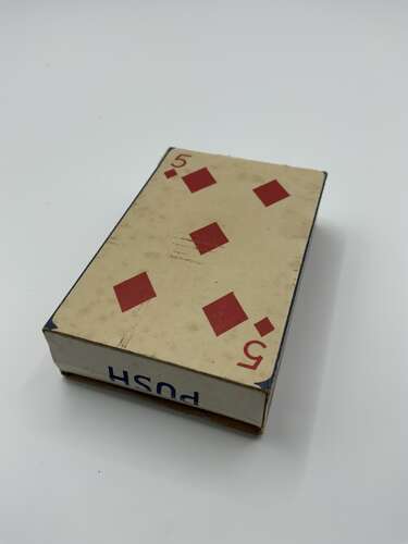 Rare playing cards cigarette packet live