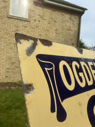 Ogdens st julien enamel sign