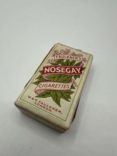 Lovely Faulkner nosegay cigarette live packet
