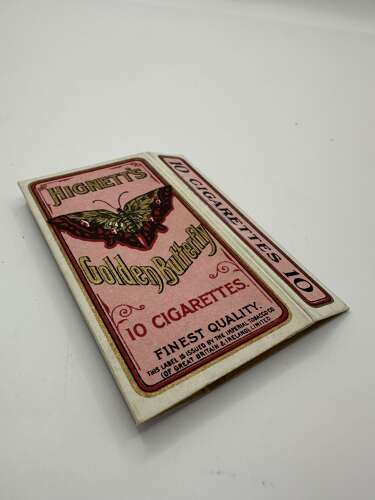Hignetts golden butterfly 10 cigarettes packet