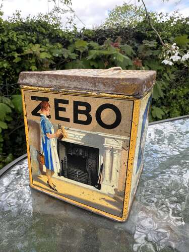 Lovely brasso, reckitts string tin