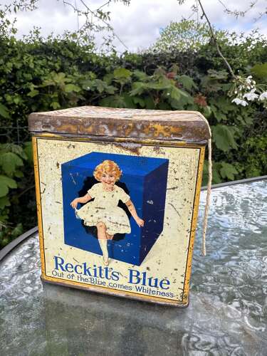 Lovely brasso, reckitts string tin