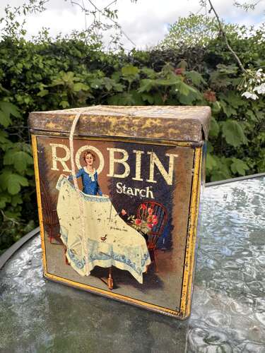 Lovely brasso, reckitts string tin