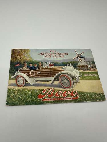 Bev advertising postcard