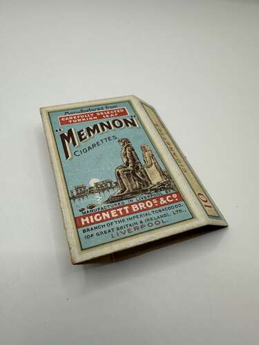 Rare hignetts memnon cigarette packet