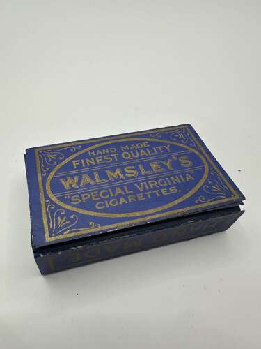 Henry walmsley cigarette packet