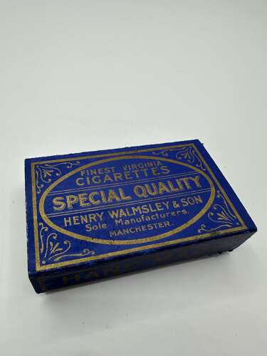 Henry walmsley cigarette packet