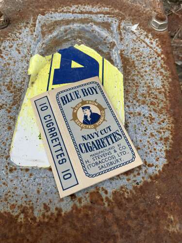 Blue boy cigarette packet h. Steven’s Salisbury