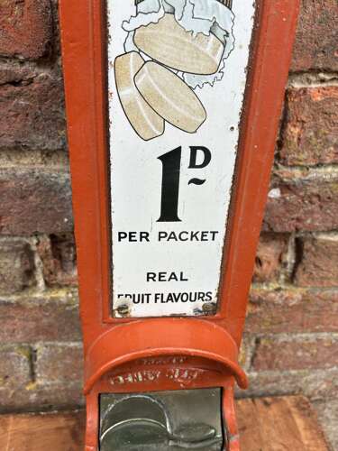 Rare val sweets advertising vending machine