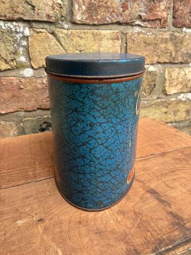 Unusual evans & priestman hull cameo liquorice oval toffee tin