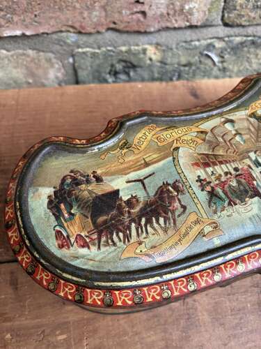 Stunning Victorian carrs biscuits tin