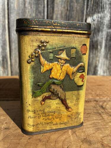Early carrs biscuit juvenile nursery rhyme tin