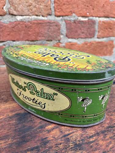 Scarce palm frooties toffee tin