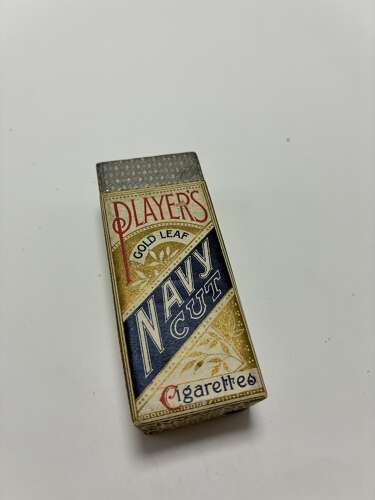 Very early rare players navy cut cigarette dummy packet