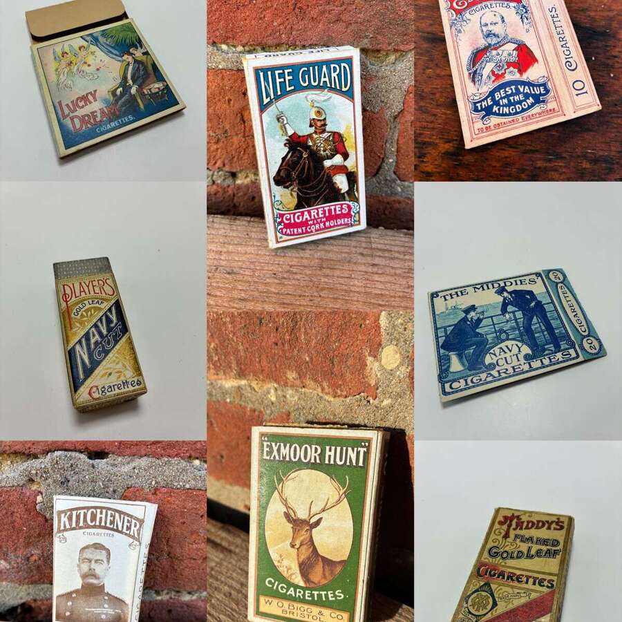 Lots of new cigarette packets listed