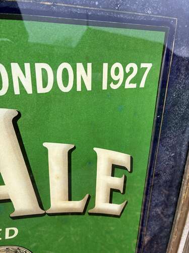 Rare shrewsbury & wem brewery, wem ales advertising sign