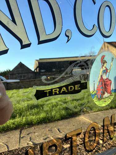Stunning original  ind coopes burton ales advertising mirror