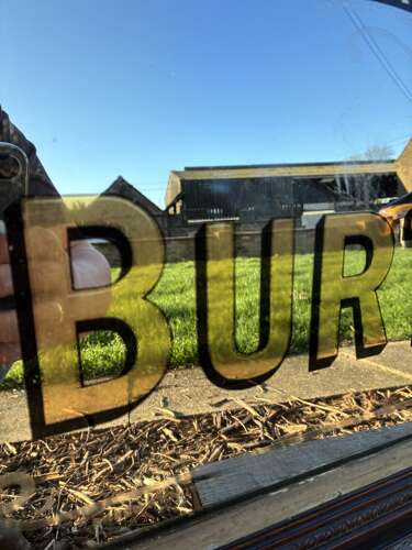 Stunning original  ind coopes burton ales advertising mirror