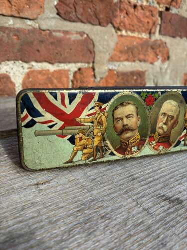 Early ww1 callard & bowser toffee pencil case tin