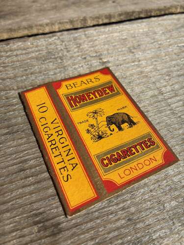 Bears honeydew cigarettes packet