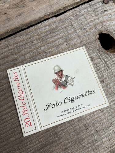 Murray & sons polo cigarette packet