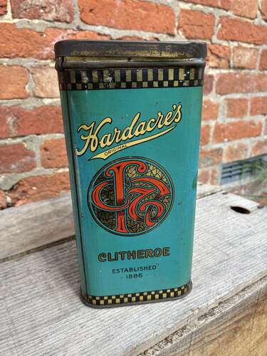 Scarce hardacres original cream toffee clitheroe toffee tin