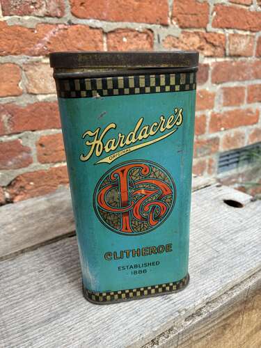 Scarce hardacres original cream toffee clitheroe toffee tin