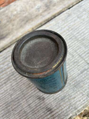 Very early Pearce,Duff baking powder tin with contents