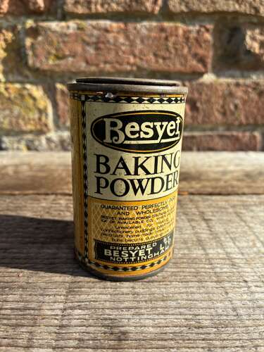 Besyet Ltd baking powder tin